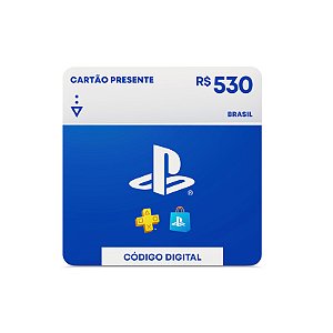 Gift Card Playstation 60 reais Gift Card Online