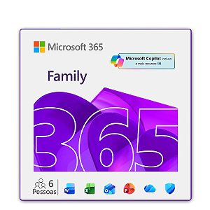 Assinatura Pacote Office 365 Family