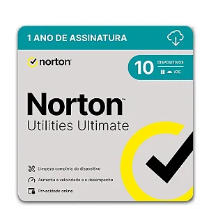 Norton Antivirus Utilities Ultimate 1 ano