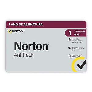 Norton Antivirus Antitrack 1 ano