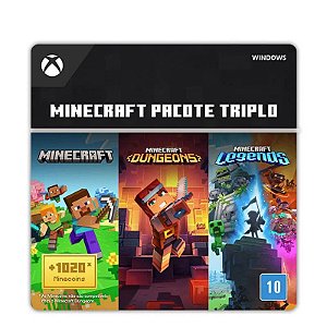 Minecraft Pacote Triplo PC