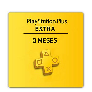 Assinatura Playstation Plus Extra 3 Meses