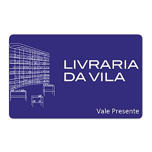 Vale Presente Livraria da Vila 250 reais