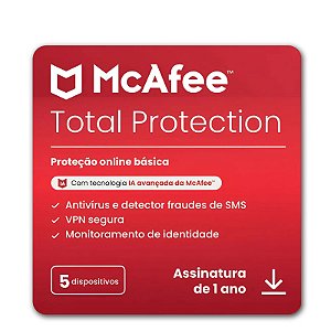 McAfee Total Protection 5 Dispositivos
