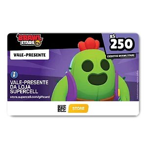 Supercell Brawl Stars Gift Card 250 Reais