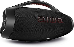 Caixa de Som Boombox Plus AIWA BBS-01B 200W BT 30H IP66 USB