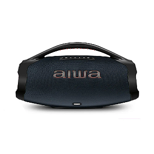 Caixa de Som Boombox Plus AIWA BBS-01LB 200W BT 30H IP66 USB