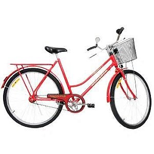 Bicicleta Aro 26 Freio Varão Tropical 529 Monark Vermelho