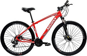 Bicicleta Aro 29 GTMAX Arizona AL 21V 17.5-310391 Vermelho