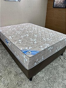 Unibox Ley Esmeralda Lim Sued Marrom Molas Ensacadas 65X188X138 CM