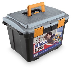 Caixa Maleta Organizadora Ferramentas Mega Box 2040 Arqplast