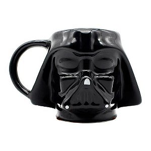 Caneca 3D Darth Vader Cerâmica Star Wars Produto Oficial