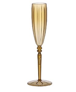 Taça Para Champagne Liv 145ml em Acrílico Amber Paramount