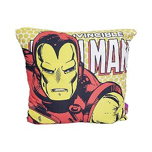 Almofada Iron Man Pop Art 40x40 Produto Oficial Marvel