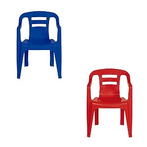 Cadeira Plástica Colorida Flow Resistente Para Até 154kg Mor