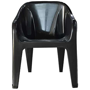 Poltrona Confort Luxo Resitente até 154kg Preta