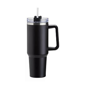 Caneca Termica Com tampa e Canudo 1200ml beer pints