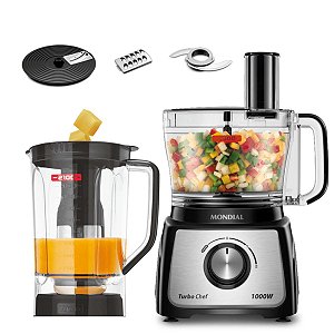 Multiprocessador Turbo Chef 5 Em 1 Cor Preto 110v  Mpn-01-b Mondial