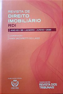 Revista de Direito Imobiliário - RDI - Edição nº 88 - Ed. Thomson Reuters/RT - em parceria com o IRIB