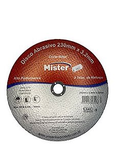 Disco Corte Metal Mister 230 x 3,2 x 22mm