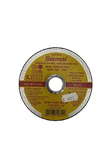 Disco Corte Fino Aço Inox 4.1/2x 1.22:22mm Starret
