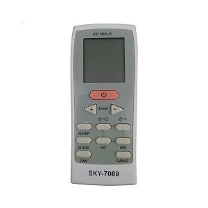 Controle Compatível Ar Condicionado York SKY-7069