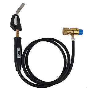 Maçarico Manual Portátil Eos Com Mangueira De 1,5M