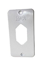 Condulete Placa Para Tomada Abnt 3/4 Branco Inpol