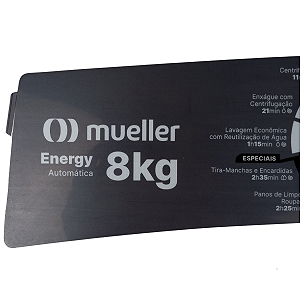 Painel Decorativo Original Lavadora Mueller Energy