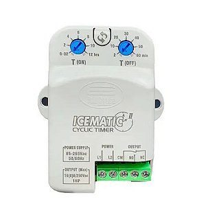 Controlador Full Gaude temporizador Icematic II. 01 115/230V