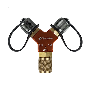 Adaptador Multiportas Suryha 3/8 X 3/8 X 3/8