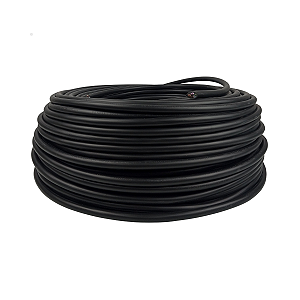 Cabo Flex Pp 5 X 1,5mm Preto Metro