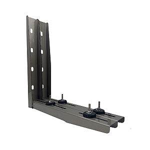 Suporte 400mm 4 Furos Inox Verniz