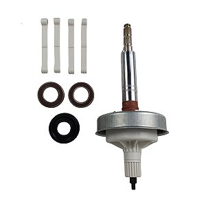 Kit Mecanismo Eixo Curto Compatível Lavadora Brastemp