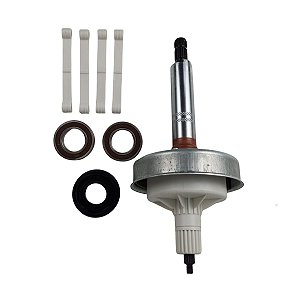 Kit Mecanismo Eixo Mini Compatível Lavadora Brastemp Consul