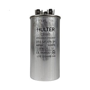 Capacitor 35+2.5Uf 440V Hulter