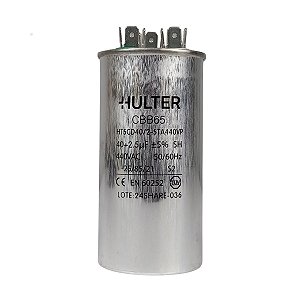 Capacitor 40+2.5Uf 440V Hulter