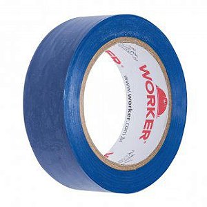 Fita Isolante 19Mm X 10 Mts Azul Worker