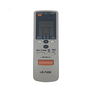 Controle Compatível Ar Condicionado Fujitsu LE-7439