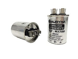 Capacitor 12 Uf 380V Copo Aluminio Suryha