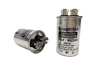 Capacitor 17,5 Uf 380V Copo Aluminio Suryha