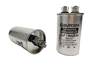 Capacitor 25 Uf 380V Copo Aluminio Suryha