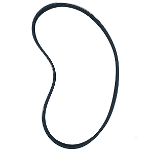 Correia Estriada Original Lavadora Electrolux LAC16 LED17