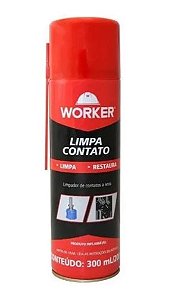 Limpa Contatos Spray 300Ml / 200G Worker