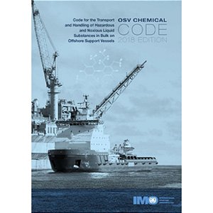 IMO-289E Chemical OSV Code  2018 Edition