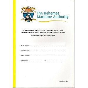 BAHAMAS Ballast Water Record Book