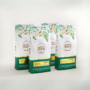 Kit com 4 Café Gourmet Torra Média Moído 100% Arábica 250g