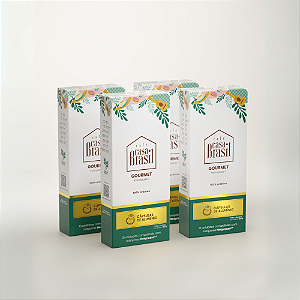 Kit de 4 Caixas com 10 Cápsulas Café Espresso Gourmet Torra Média