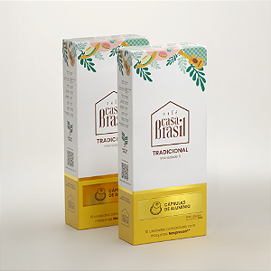 Kit com 2 Caixas (10 cápsulas em cada caixa) de Café Tradicional