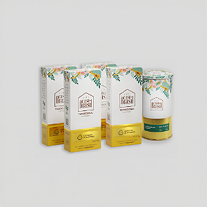 Kit com 4 Cafés Tradicional em Cápsula + 1 Lata Edição Especial de Café Gourmet Moídos 250g